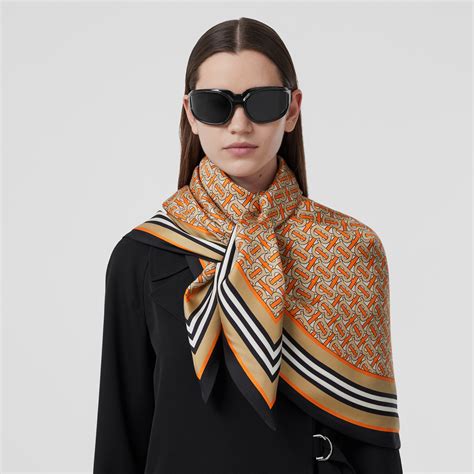 burberry silk scarf canada|Burberry reversible check silk scarf.